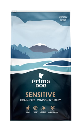 Prima Dog - Adult All Breed Grain Free hjort og kalkun 10 kg - Hund - Hundefôr & hundemat - Tørrfôr for hund - ZOO.no