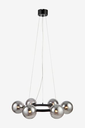 Markslöjd - Takpendel Circle 6L - Svart - Takpendlar - Från Homeroom