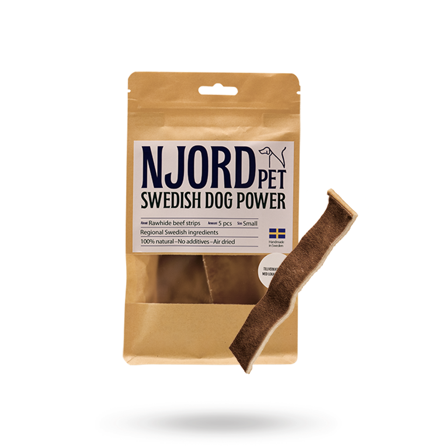 Njord Pet Nötstrips 5-pack - Matskål, hundgodis & tuggisar