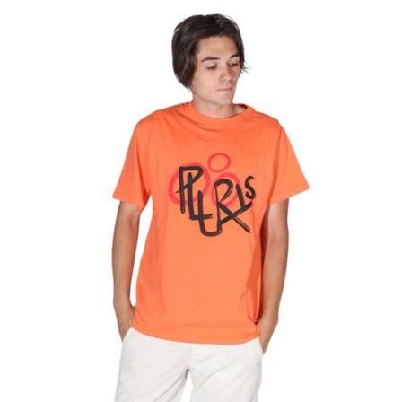 Peuterey, T-Shirts Oranje, Heren, Maat:M