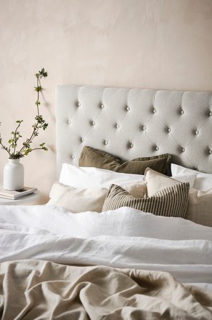 Jotex - Sengegavl 160 Cm Lingrå - SKENE - Kjøp Sengegavler hos Jotex