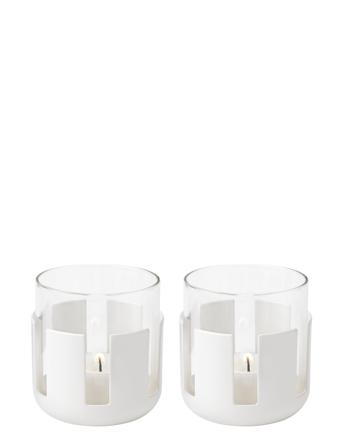 Luna Ljuslykta Soft White Home Decoration Candlesticks & Tealight Holders Vit Stelton