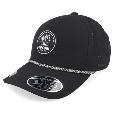 Rip Curl - Svart adjustable Keps - Hydro Elite Cap Black 110 Adjustable @ Hatstore