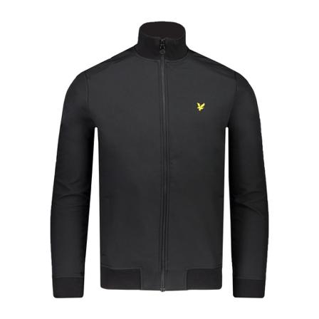 Lyle & Scott, Zip-through Zwart, Heren, Maat:M,polyester