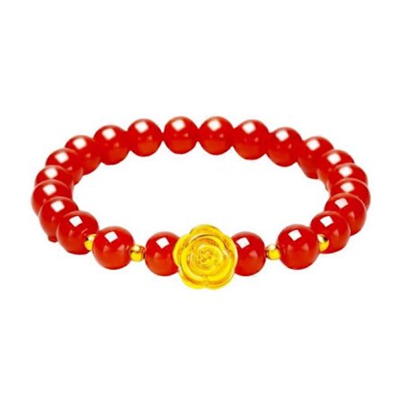 Vietnam Mässing Sand Guld Bevara Färg Gult Guld Pixiu Armband Imitation 3D Hård Fot Guld Pei Dyner Sand Guld Armband Färgfri Smycken