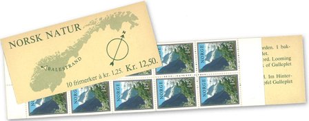 Norge - AFA 741 postfrisk hæfte