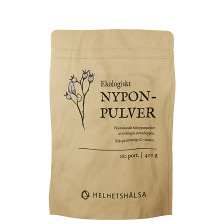 Helhetshälsa Nyponpulver EKO 400 g