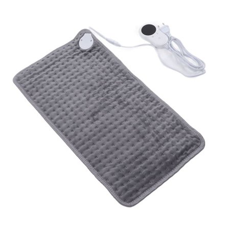 Elektrisk varmepude til ryg, nakke, ben, justerbar, vaskbar, intelligent varme, elektrisk tæppe til forældre, kære, EU-stik 220V