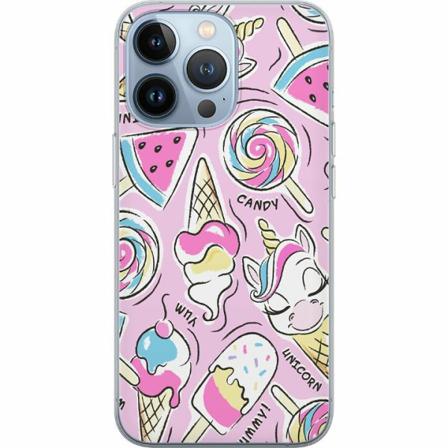Apple Iphone 14 Pro Mjukt Skal - Unicorn Candy