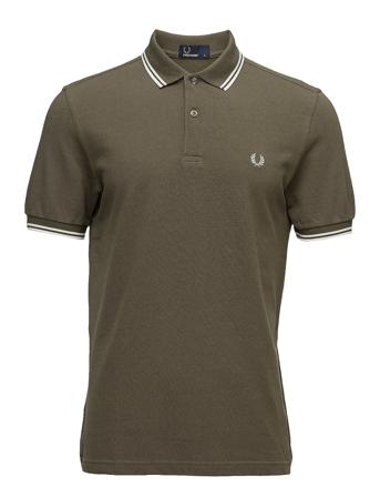 Twin Tipped Fp Shirt Polos Short-sleeved Fred Perry