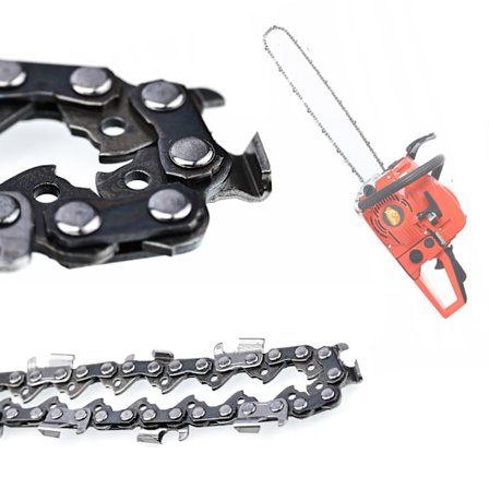 Kedja 16 Tum för Motorsåg – Halvmejseltand | 64 Drivlänkar | Ersättningsdel för Husqvarna, Stihl