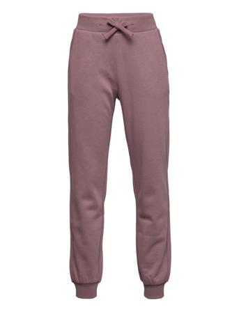 Trousers Basic Sweatpants Mjukisbyxor Lila Lindex
