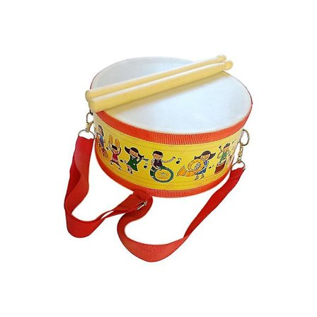 Lasten rumpu lelu puinen rumpusetti kantohihnalla lapsille ja taaperoille musiikillinen lyömäsoitin harjoituslelu