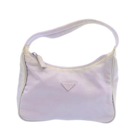 Prada Vintage Pre-owned Nylon handbags Lilla, Dame Vintage Tasker, Størrelse: ONE Size