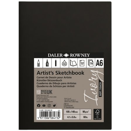 Daler-Rowney Ivory Sketchbook A6