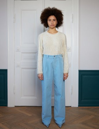 Stella Nova Corduroy Pants - Blue - 34