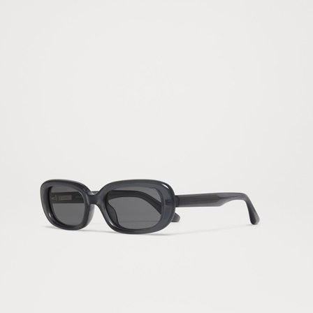 CHIMI -Aurinkolasit - Grey Oval - Chimi 12 Dark Grey