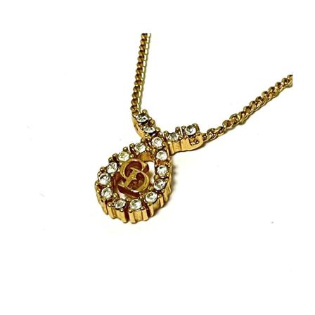 Dior Vintage - Vintage Smycken - Gul - Dam - Storlek: One Size, Dam, Storlek: ONE SIZE