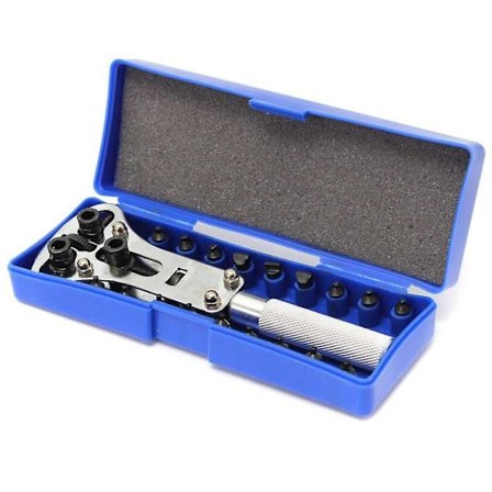 Kellon takakannen irrotustyökalu kolmella kynnellä, avaimen korjaustyökalu