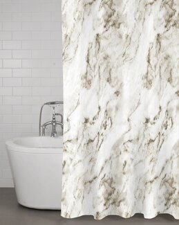 Duschdraperi Marble Sand - Redlunds