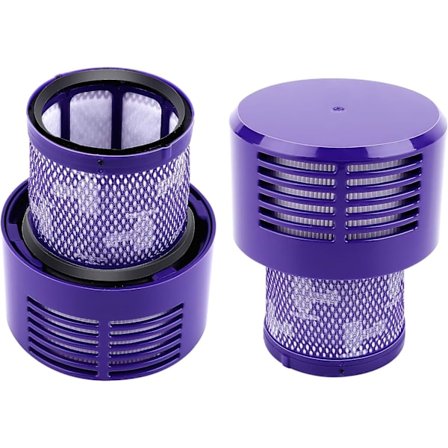 2 x Dyson-filter (bakre filter) för Dyson V10Slim/SV18 dammsugare, ersättningsfilter
