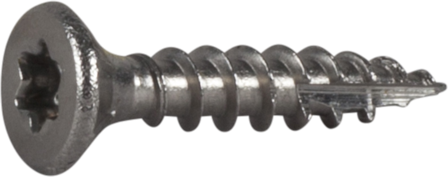 ESSVE ESSDRIVE Träskruv 3 mm Ø, försänkt, A2, 200-pack Rostfritt stål A2, Infästning