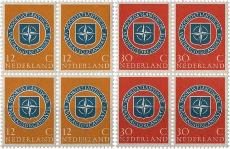 Holland 1959 - NVPH 720-721 - 4-blokke - Postfrisk