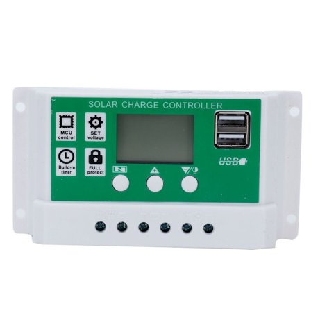 60A 12V 24V PWM solpanel batteriladdningsregulator KLB