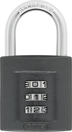 ABUS 158/40 Kombinasjonslås 40 mm, 3 ruller, Dør- & vindusbeslag