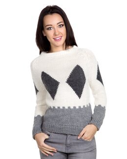 Strikkeoppskrift Genser - Mondial