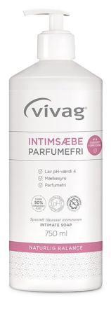 Vivag Intimsæbe 750 ml, Skincare, Intimpleje, Intimvask