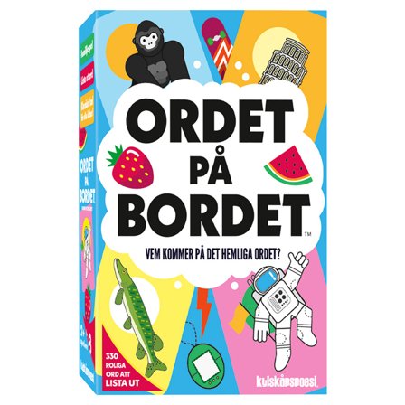 Ord på Bordet Spil
