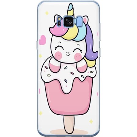 Mobilskal till Samsung Galaxy S8+ med Glad enhörning