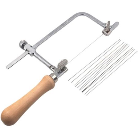 Justerbar smyckessåg med 12 blad