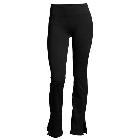 Casall Women's Seamless Rib Slit Pants Women everyday trousers Black M