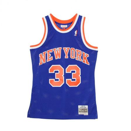 Mitchell & Ness, NBA No 33 1991-92 tank top Blauw, Heren, Maat:M