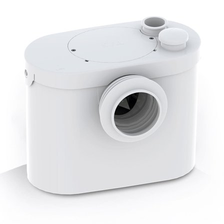 Saniflo UP Pumpstation för WC-stolar med P-lås, Inomhusavlopp