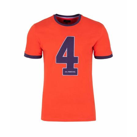 La Martina, T-shirt Pomarańczowy, Mężczyzna, Rozmiar: M