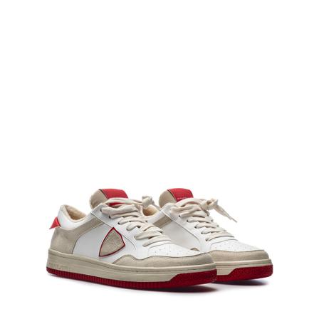 Philippe Model, Shoes Sneakers Wit, Heren, Maat:41 EU
