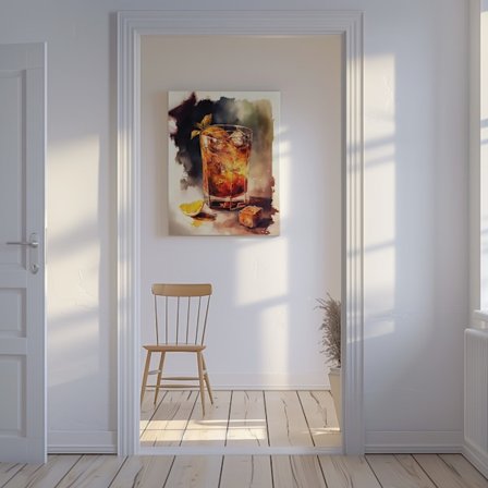 Drinks cocktail Canvastavla 50x70 cm