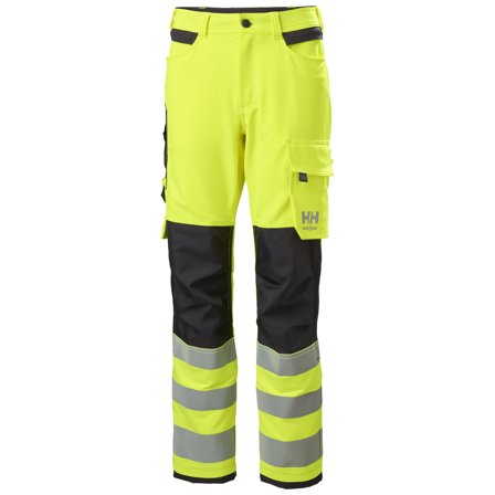 Helly Hansen Workwear 77328-369 Arbetsbyxa varsel, gul, klass 2 C46, Kläder