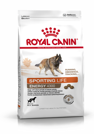 Royal Canin - Sporting Life Energy 4300 Adult tørrfôr for hunder 15 kg - Hund - Hundefôr & hundemat - Tørrfôr for hund - ZOO.no