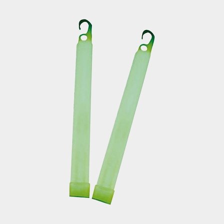Barra de luz de emergencia Cyalume SnapLight Green Lightstick, paquete de 2