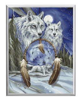 Stickpackung Bild Träume