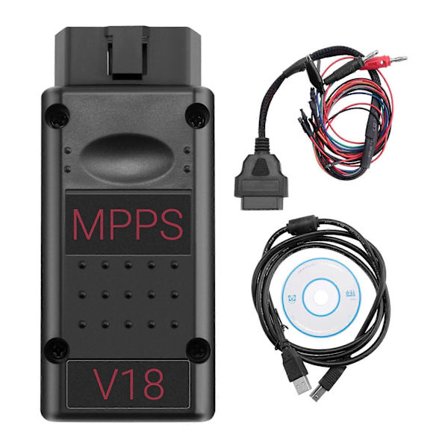 MPPS V18 OBD2 Diagnoseverktøy MAIN + TRICORE + MULTIBOOT V18.12.3.8 med Breakout Tricore-kabel