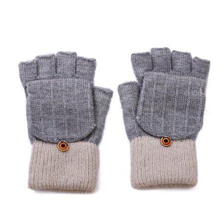 1 par vinterhandsker, unisex vindtætte varme handsker