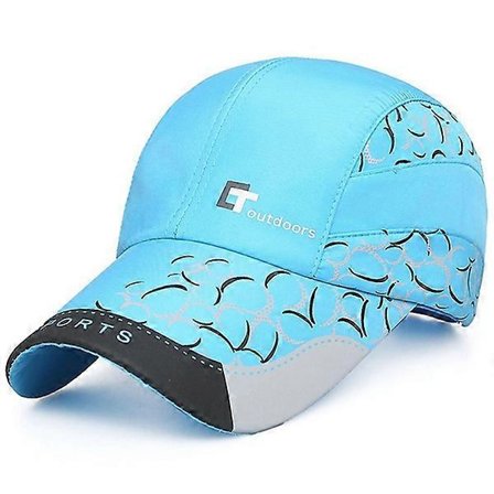 Trendig, ventilerande keps för män, sommar sport baseball keps solhatt snabbtorkande baseball keps