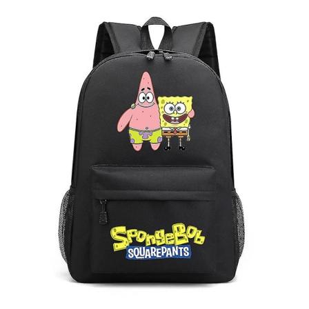 Spongebob Squarepants Stjerneklar Bag Spongebob Student Reise Stor Kapasitet Fritids Studie Ryggsekk Stil A (FMY)