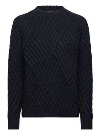 Musto W Marina High Crew Neck Knit - Navy - S
