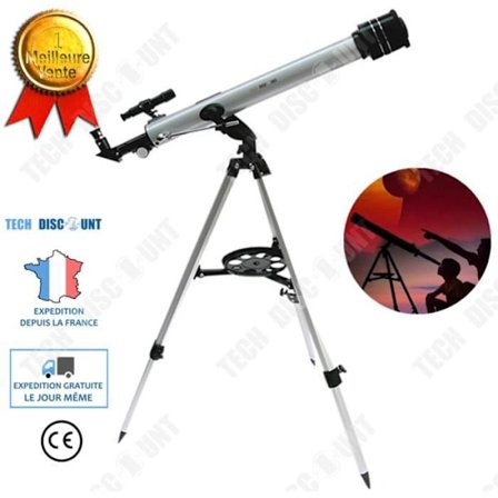 Astronomisk teleskop - TECH DISCOUNT - Monokular HD - 60mm - 700mm - Til børn